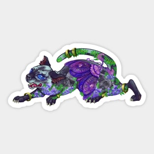 Monmon Japan Cat Sticker